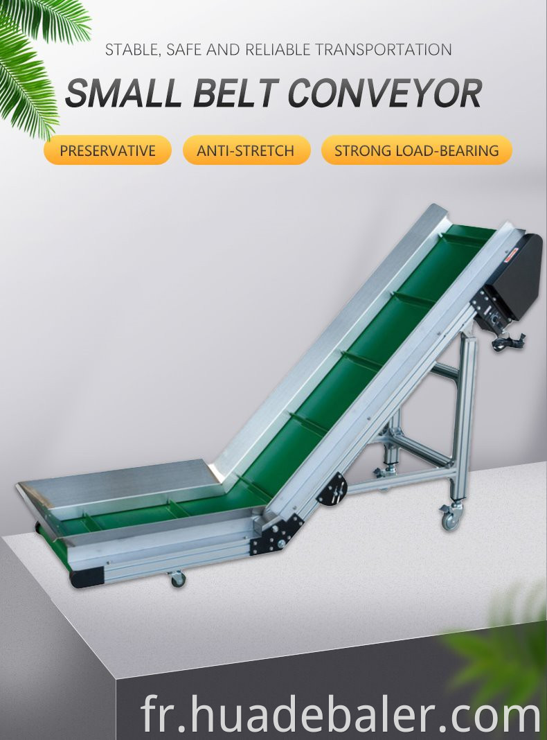 Types of belt conveyor